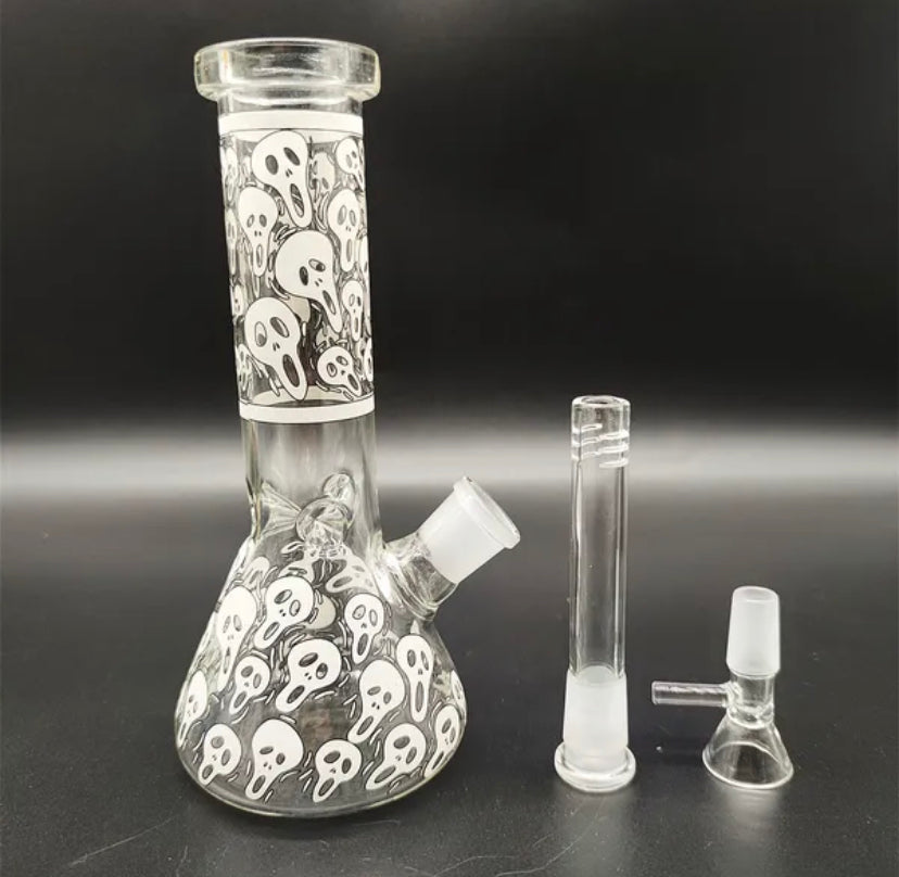 Glow In The Dark Skull Bong